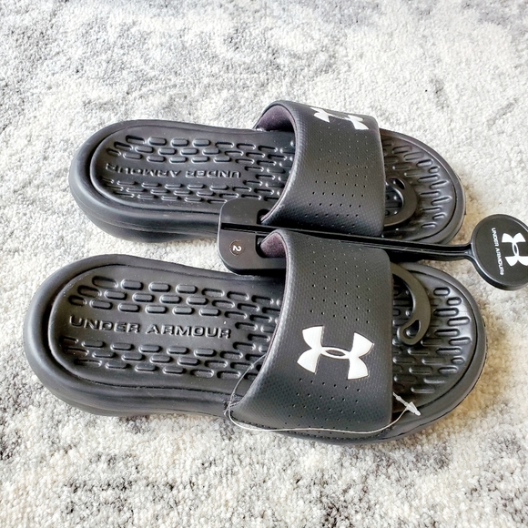 under armour kids slides